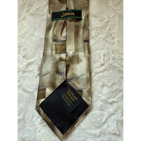 Jerry Garcia Limited Edition Original Necktie-Landscape W/Eye Collection 35 - Picture 2 of 3